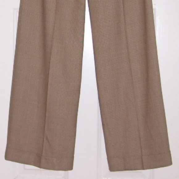Ralph Lauren Wool Pants 4 Black Label Beige NWT - Picture 4 of 8